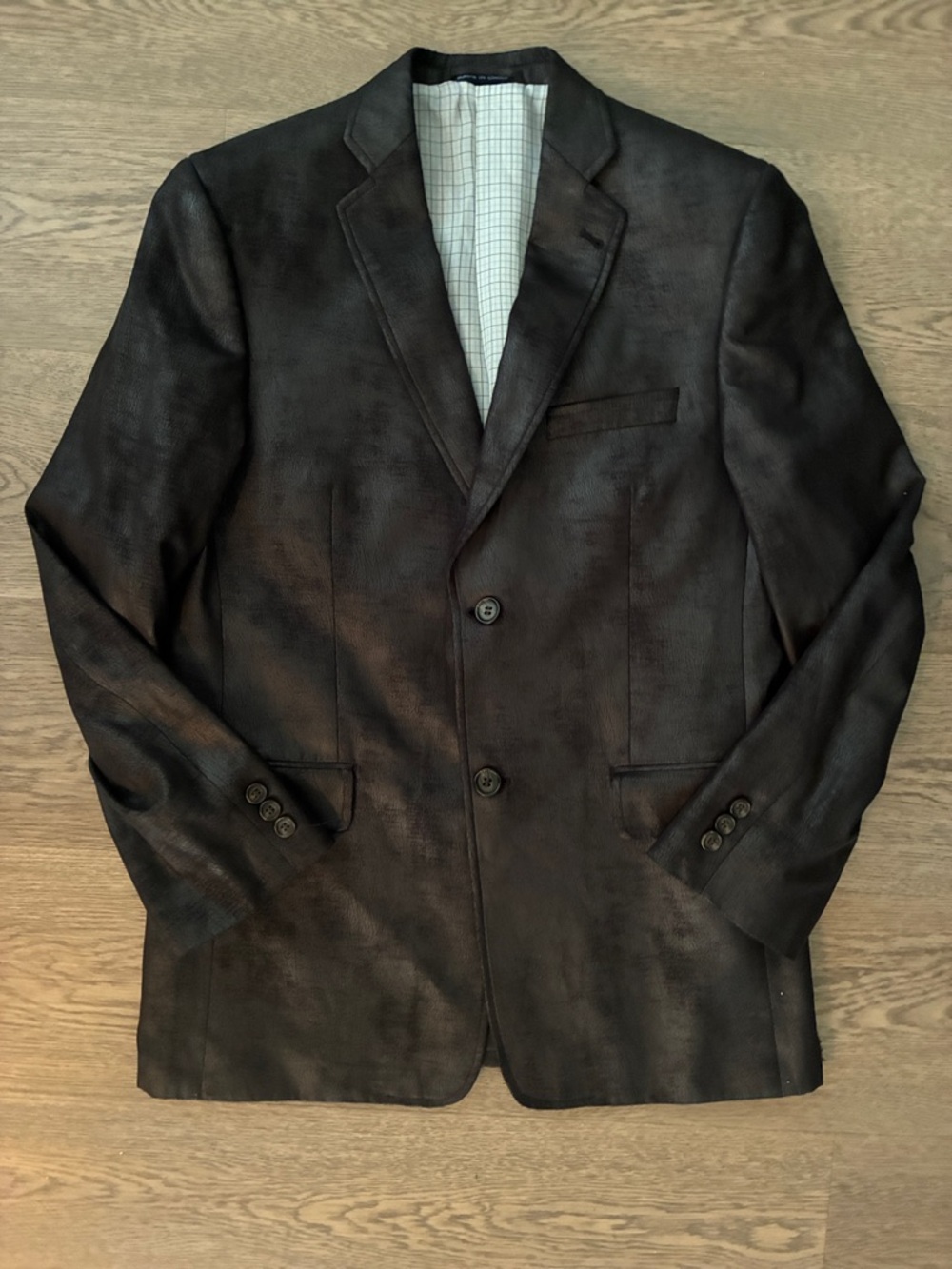 Joseph Abboud Black Two-Button Sport Coat